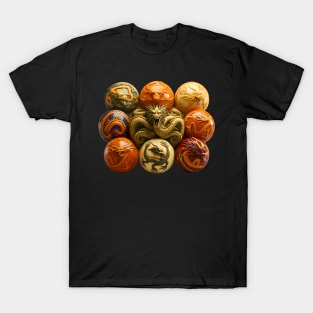 Reimagined Dragon Balls from Dragon Ball Z T-Shirt